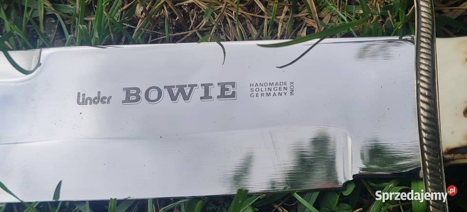 Linder Solingen Big Eagle Bowie Nóż Myśliwski Akcesoria, narzędzia i noże wielkopolskie Poznań