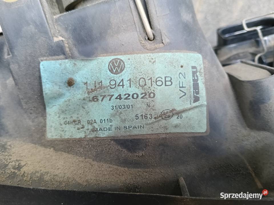 Volkswagen Golf 3 Lampy przednia oryginalne