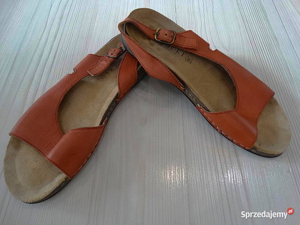Buty Sandały Skórzane Skóra Naturalna Barefoot Moda i Styl Łomża sprzedam