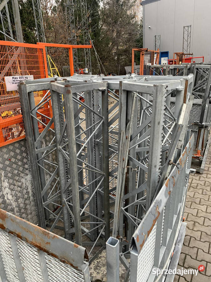 Winda budowlana BOCKER ZL 600B wciągarka koszowa pełny VAT