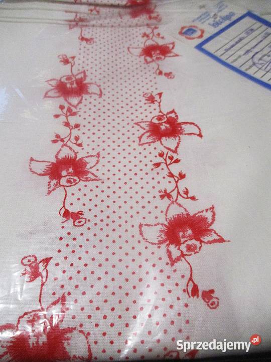 Prześcieradło Bawełna 140210 Nowe PRL 1987 r Nieporęt