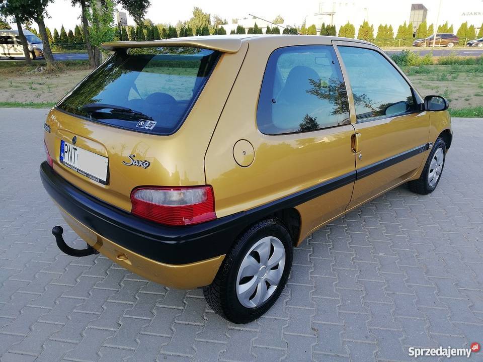 Citron Saxo 11Benzyna Lift ElSzyby Wspomagaie autoalarm wielkopolskie Poznań