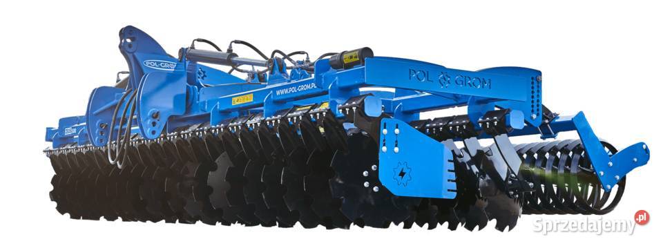 Brona talerzowa hydraulicznie składana 4060 m Pozostałe Nysa