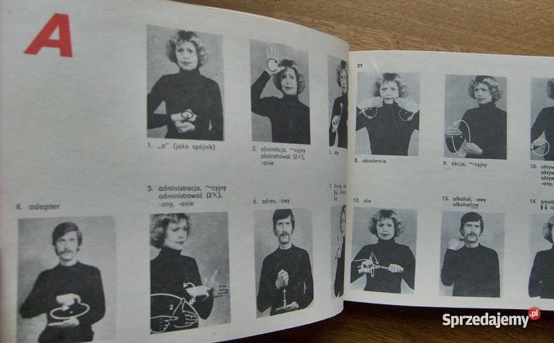 Słownik polskiego języka miganego Józef Kazimier wielkopolskie Gniezno