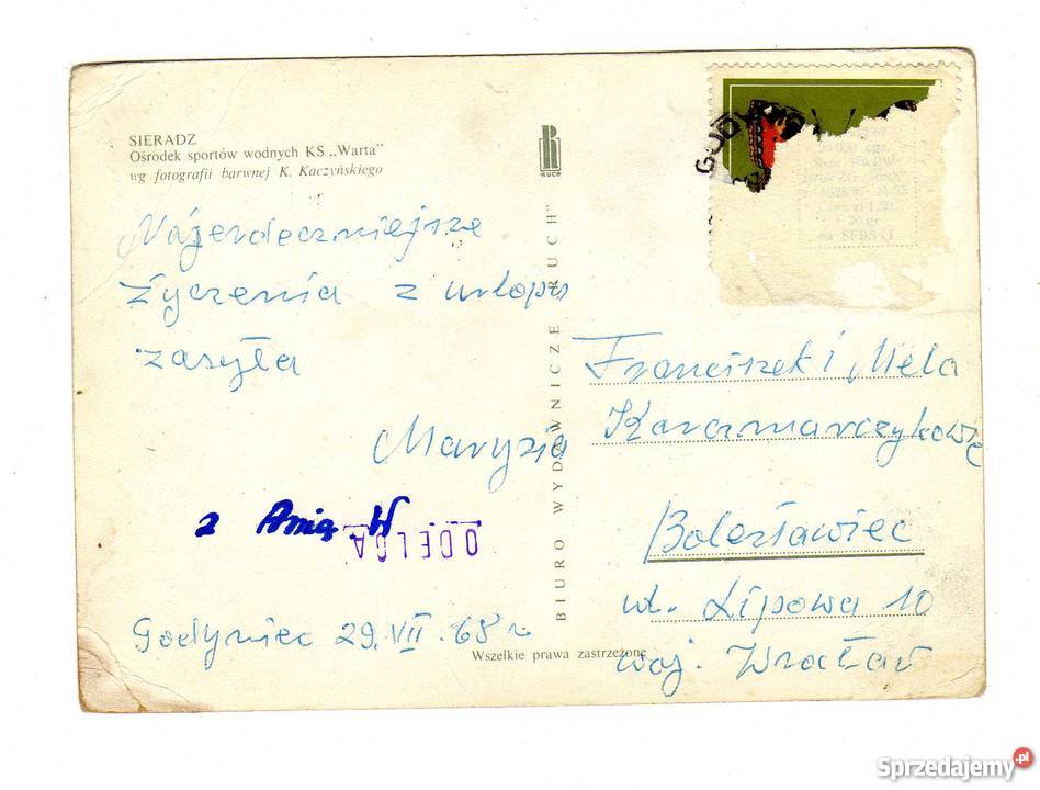 SIERADZ POCZTÓWKA
