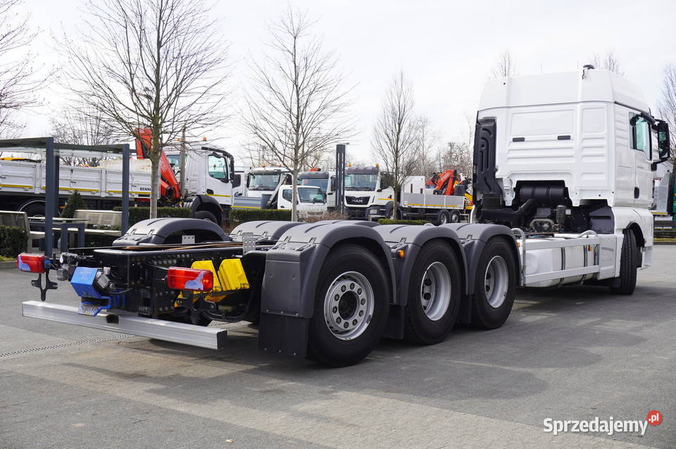 MAN TGX 35580 8x44 rama 830 oś skrętna 260 nawigacja GPS Kraków