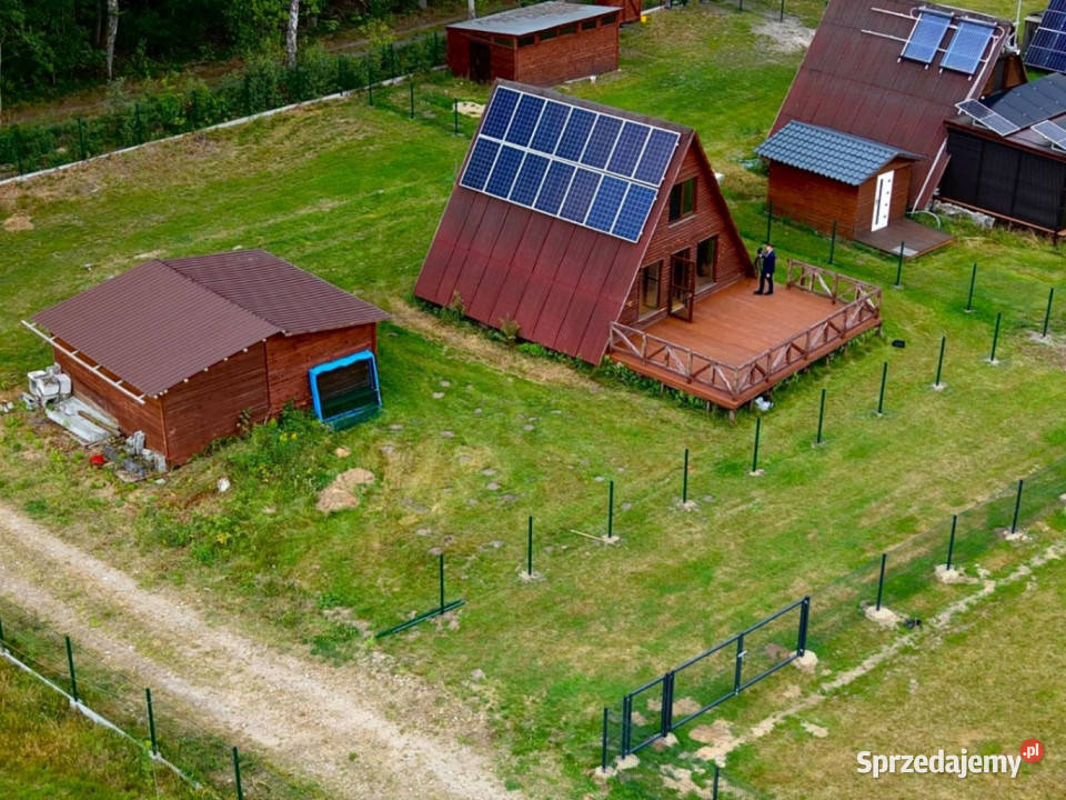 Domek jeziorem Łętowskim 57 m Działka 800 m Łętowo