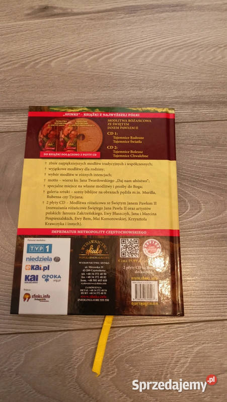 Najpiękniejsze polskie modlitwy 2 Płyty CD ISBN 9788363624507
