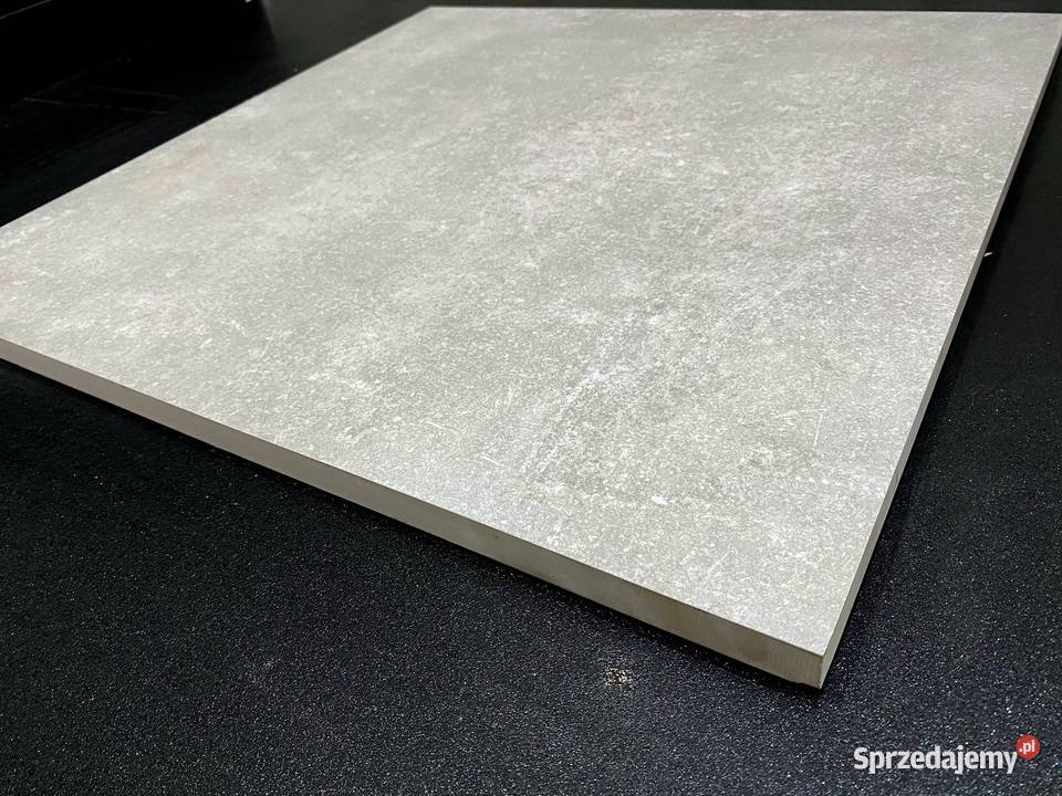 GRUBY GRES 2 SZARE PŁYTY TARASOWE 80X80 BETON łódzkie Łask
