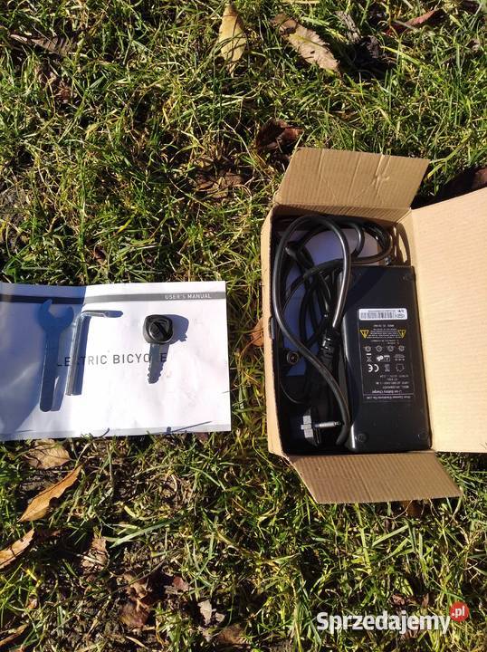 Rower elektryczny składany mało używany składak