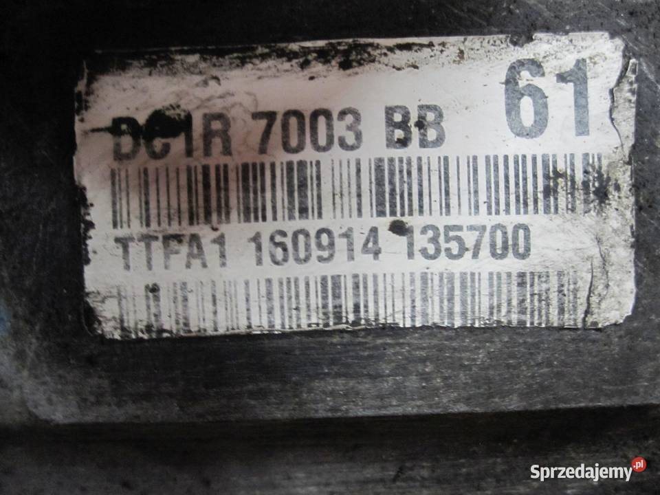 FORD TRANSIT 22 TDCI CYR5 EURO 5 125 RWD Skrzynie biegów manualne