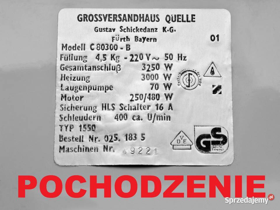 Programator AKO Typ P1050008 T65 K z Privileg 4 Bydgoszcz