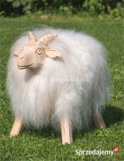 Krzesło baran dekoracyjny biały Zabawki Szaflary