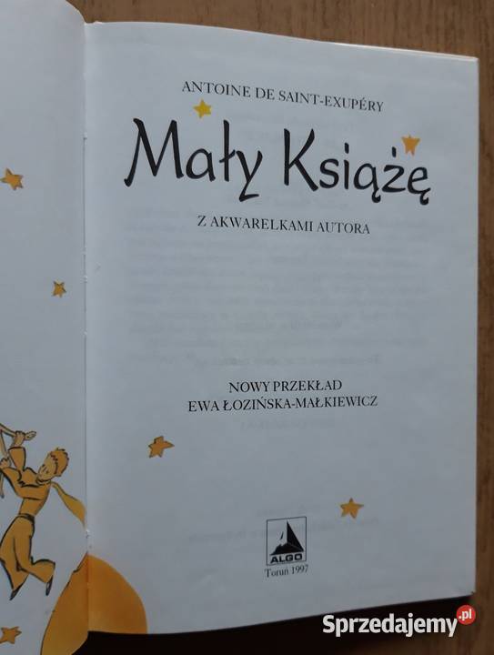 Mały książę Antoine de SaintExupry Suwałki