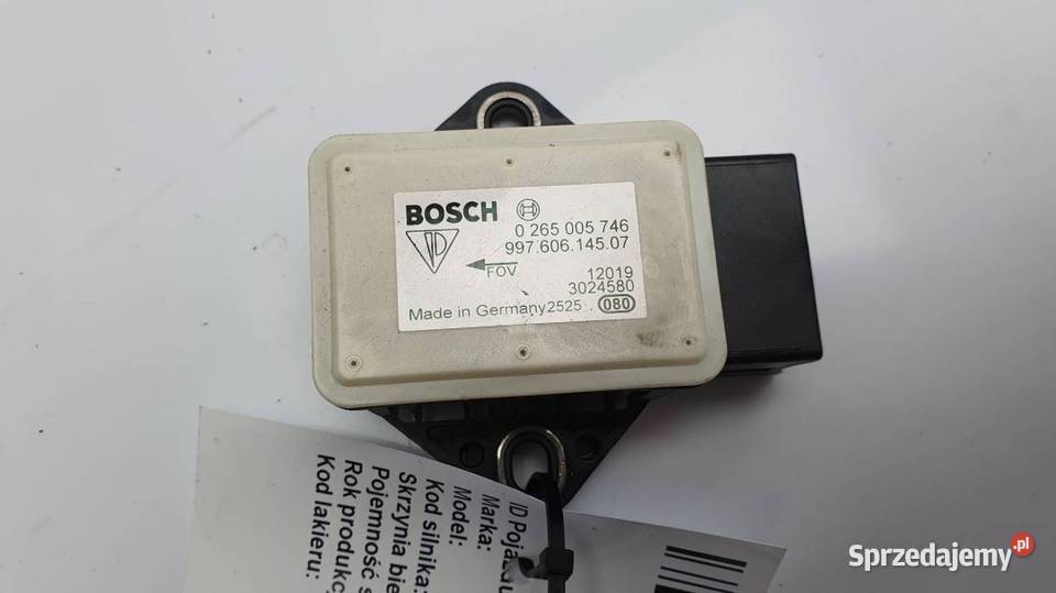 MODUŁ CZUJNIK ESP 99760614507 PANAMERA 970 GTS osobowe Lipno sprzedam