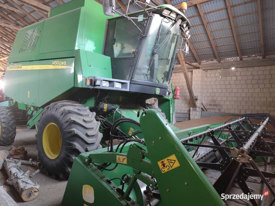 Kombajn zbożowy John Deere 1450 CWS ulepszone nieuszkodzony Chyliny