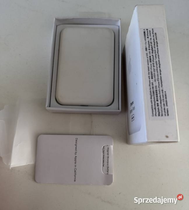 Poverbank Apple MagSafe do iPhoneów Łódź