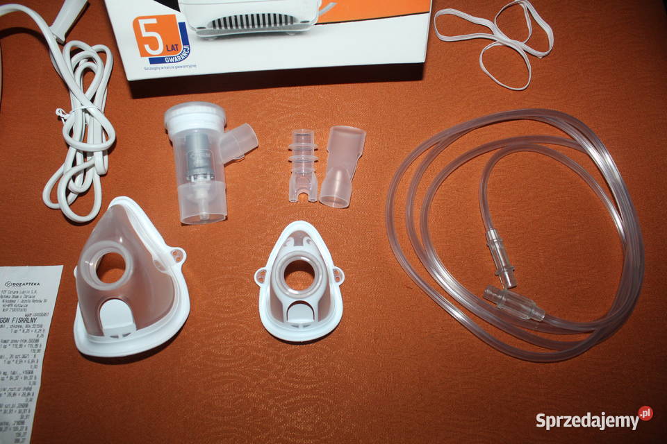 DOZ Med Inhalator kompresorowy biały Używany Sprzęt medyczny Sprzęt medyczny Chorzów