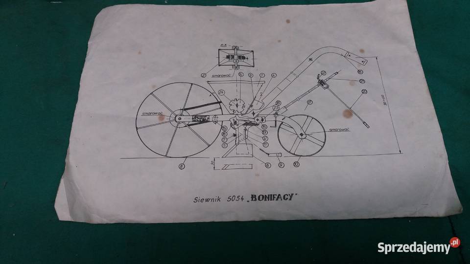 Siewnik Bonifacy instrukcja obsługi i karta Strzyżów