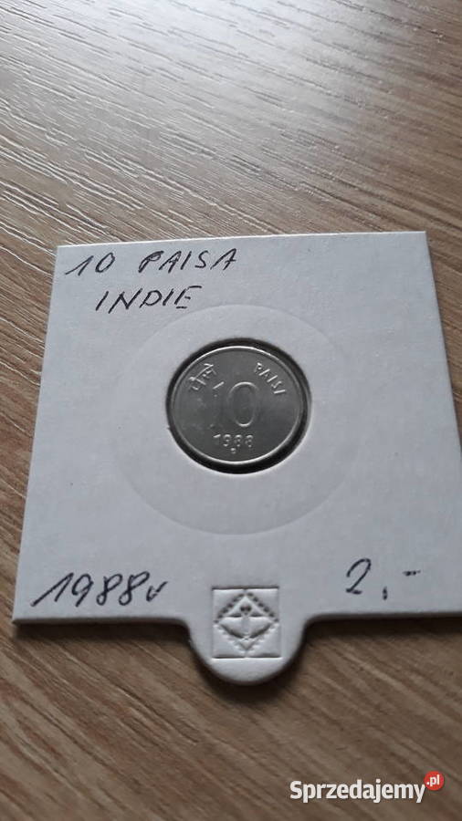10 Paisa Indie 1988 r Konin