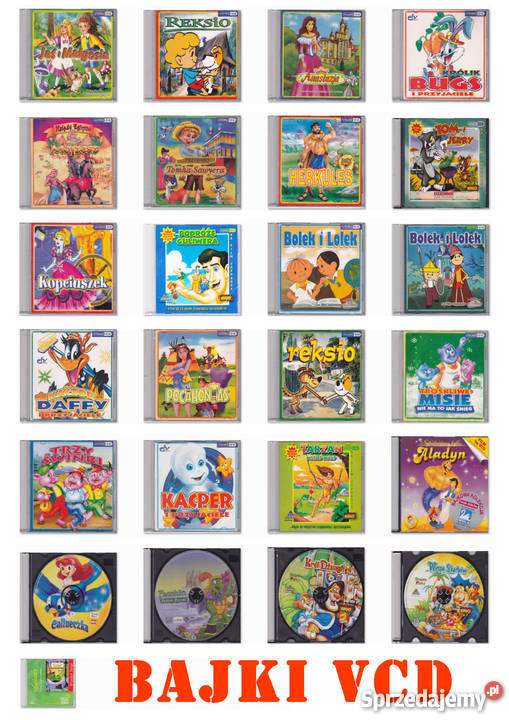 Bajki dzieci 25 płyt CD