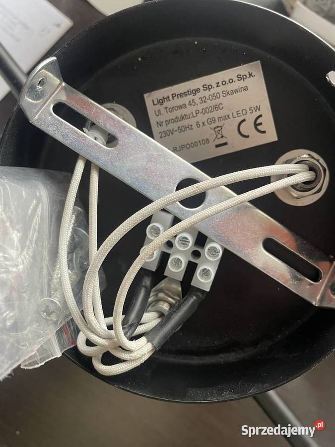 Lampa Sufitowa nowa żarówki w wielkopolskie Ostrzeszów