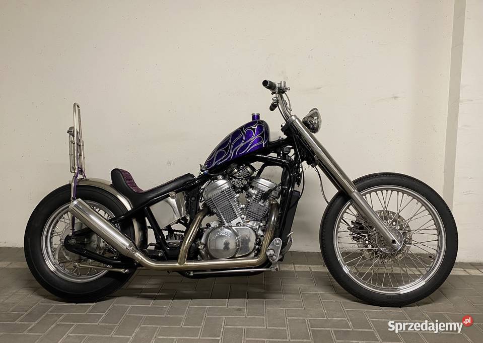 Custom Harley VT 600 Honda Shadow Chopper Low Gorzów Wielkopolski