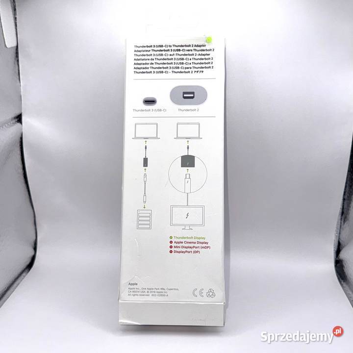Adapter Thunderbolt 3 USBC to Thunderbolt 2 Pozostałe