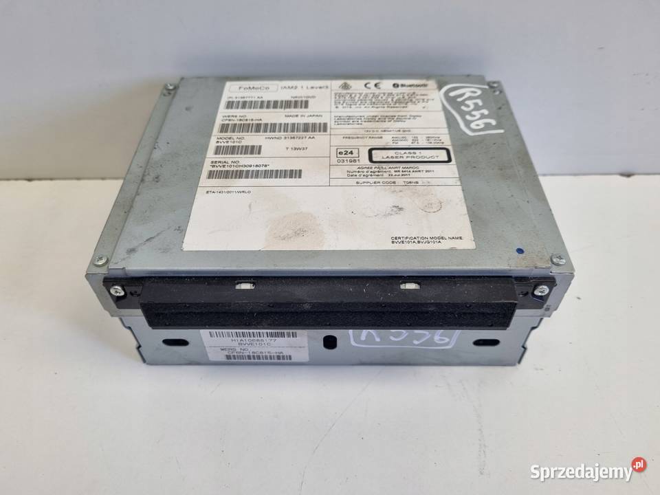 RADIO Volvo V40 II V60 S60 II 31357771AA CZYTNIK Rudka