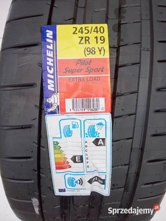 OPONY LETNIE MICHELIN PILOT SUPER SPORT 24540 wielkopolskie Nowy Tomyśl