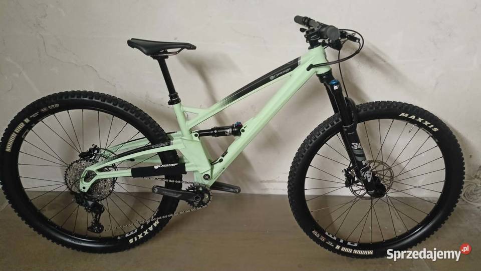 Rower full Orange Stage EVO Pro Fox S nowy 600 Górskie, MTB śląskie Godziszka