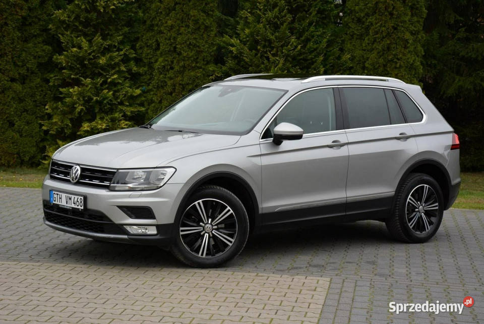 Volkswagen Tiguan Led 4Motion Kamera360 Virtual światła przeciwmgielne Ostrów Mazowiecka