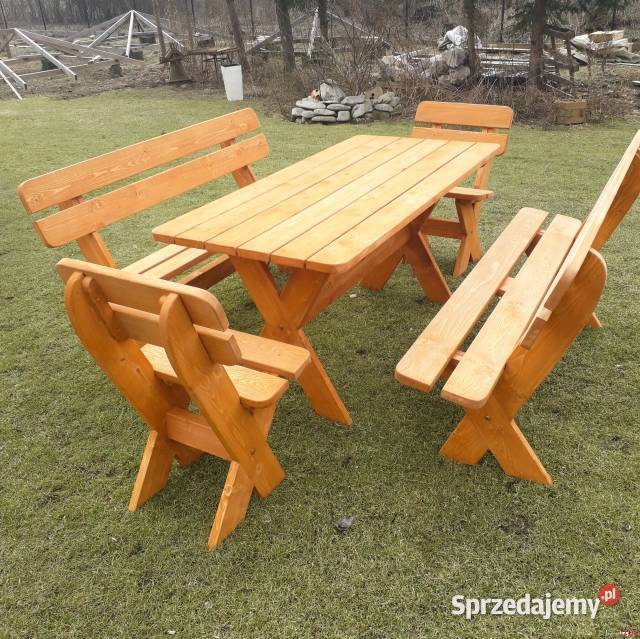 Zestaw ogrodowy na tarasy altany knajpy itp Nysa