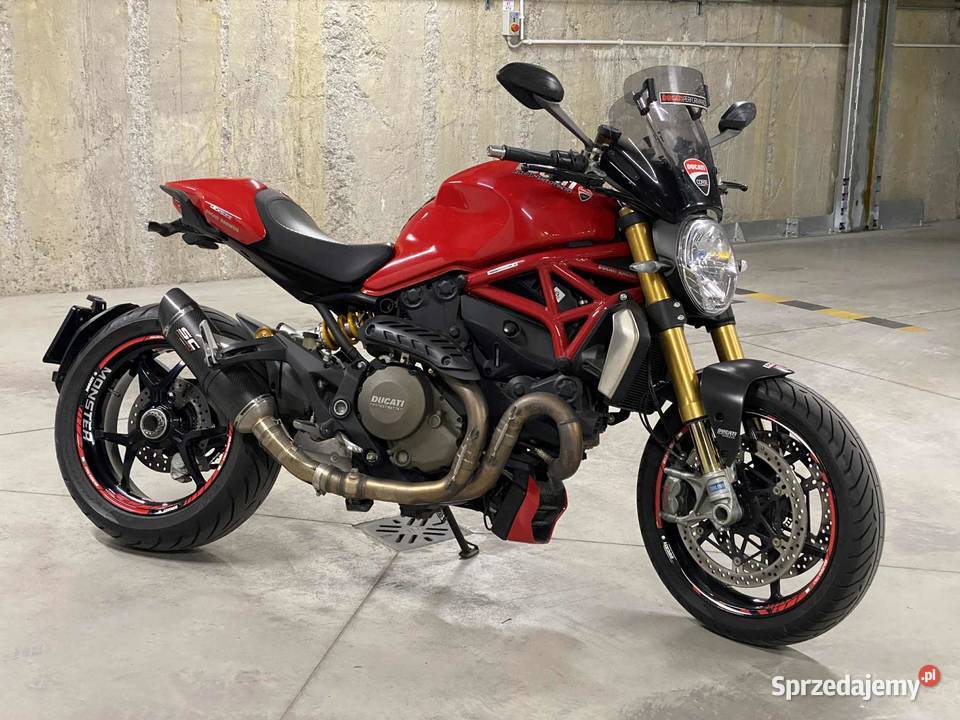 Ducati Monster 1200S 2016r 23 200 zarejestrowany w Polsce wielkopolskie