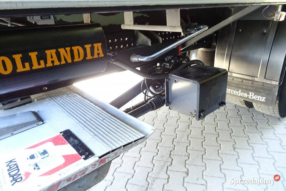 Mercedes Antos 1827 Euro6 kontener 21pal winda diesel