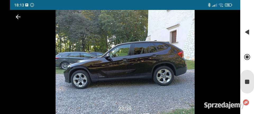 BMW X1 Super Stan Świetny kolor X1 lubelskie Bełżyce