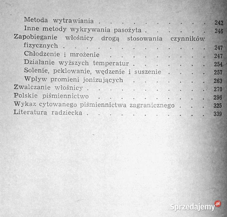 Występowanie włośnicy w Polsce i jej zwalczanie Chełm