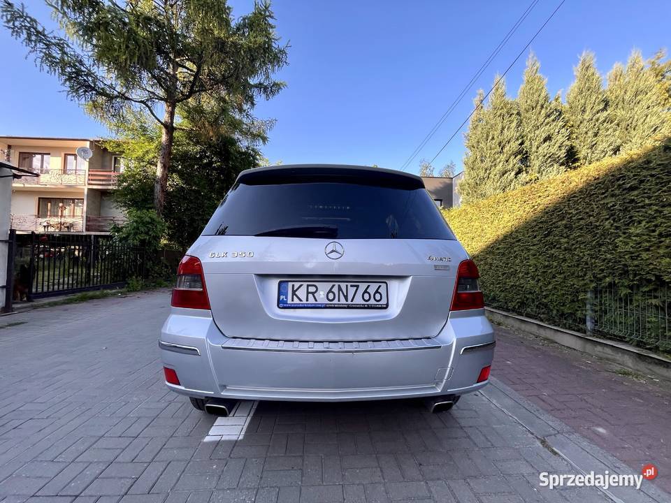 Mercedes GLK 350 4Matic BENZYNA BEZ WKŁADU światła przeciwmgielne Kraków