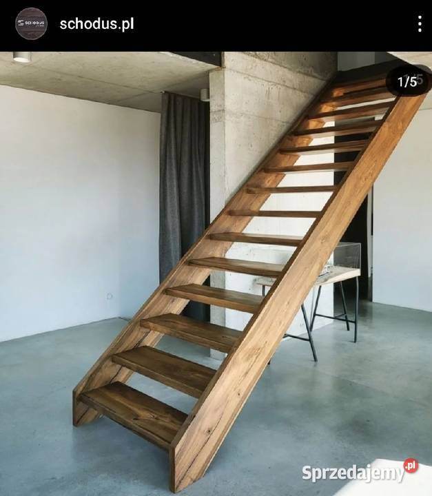 Schody drewniane Schody nowoczesne Kraków sprzedam