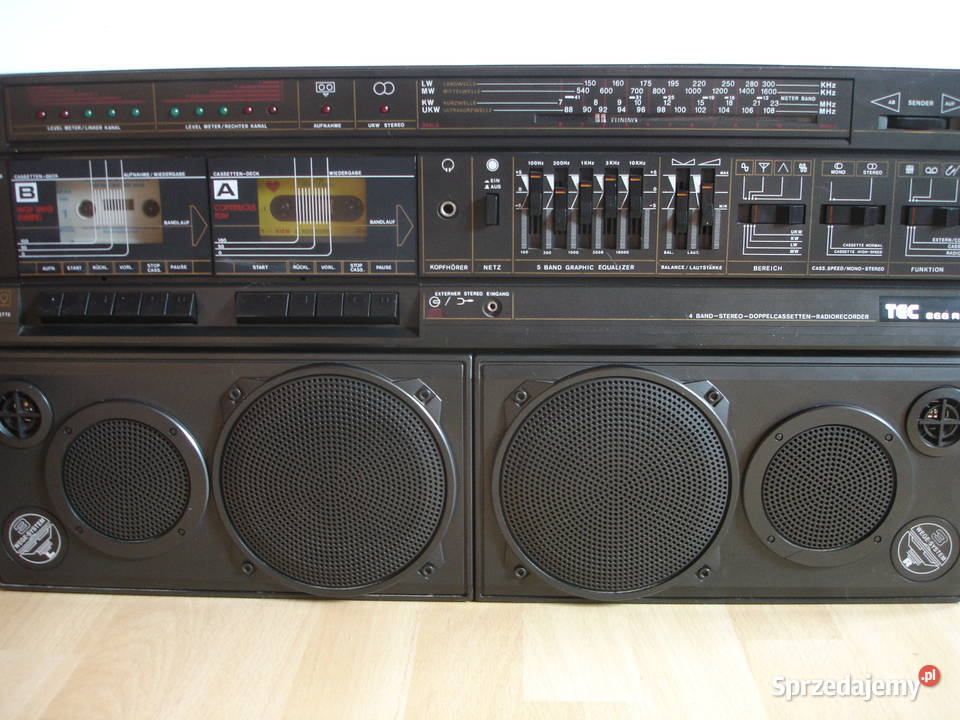 Radiomagnetofon TEC 866 RR Radioodtwarzacze Elektronika Zielona Góra