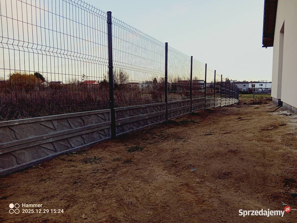 Ogrodzenie panelowe fi 4mm kujawsko pomorskie Wudzynek