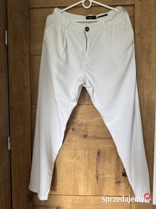 Spodnie męskie 3232 Carry mens lniane z Częstochowa