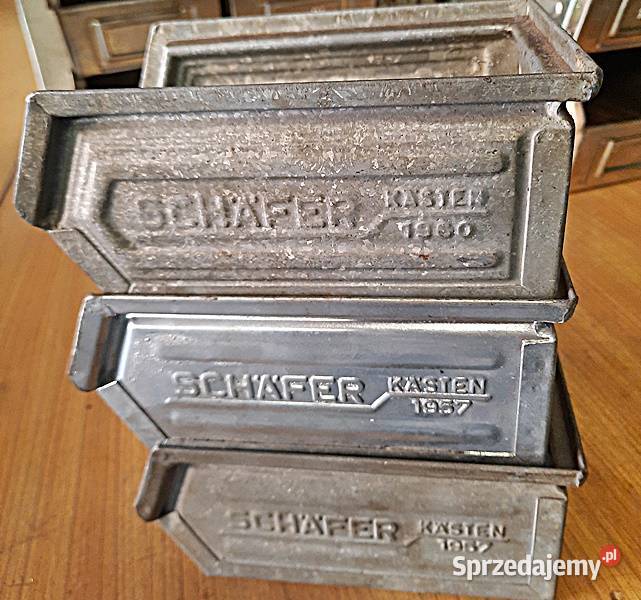 Pojemnik warsztatowe 3 sztuki Schafer Kasten Ostrów Wielkopolski