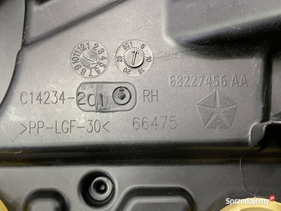 PODNOŚNIK SZYBY PRAWY TYŁ JEEP CHEROKEE KL Mechanizmy opuszczania szyb podkarpackie