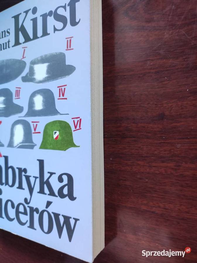 Fabryka oficerów Hans Hellmut Kirst Kielce sprzedam
