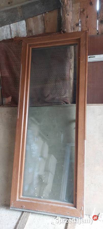 Okno balkonowe 21386 jasny brąz Stary Sącz sprzedam