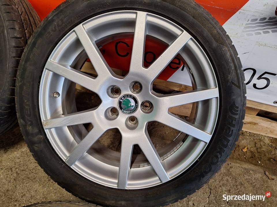 Alufelgi 5x100 17 ET38 SKODA OCTAVIA I RS VRS Choceń
