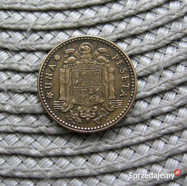 Hiszpania 1 Peseta 1947r Gen Franco wielkopolskie Kalisz sprzedam