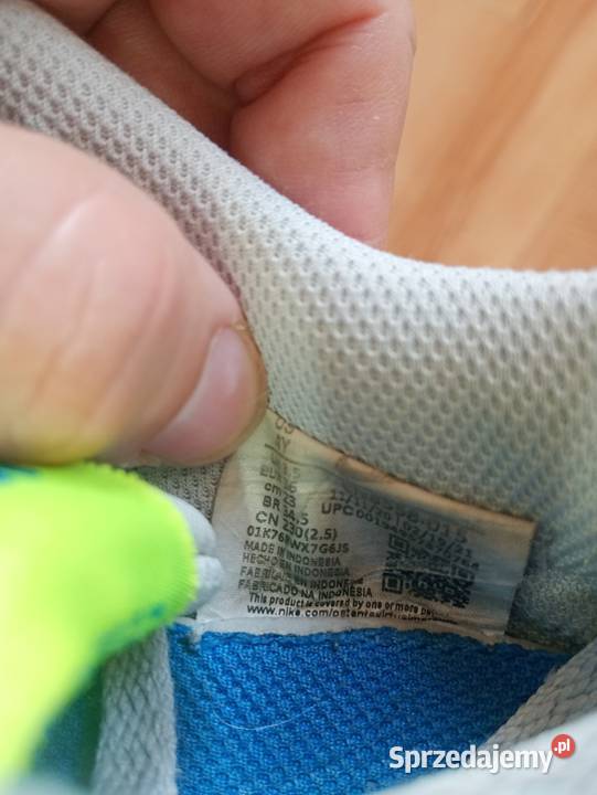 buty sportowe 36 NIKE szare Nike