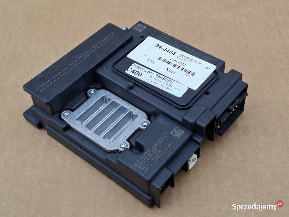 SCANIA MODUŁ KOMPUTER KASETA ECU STEROWNIK Układ elektryczny silnika lubuskie Bieleń